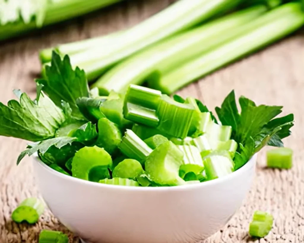 Celery is one of the best cleansing foods