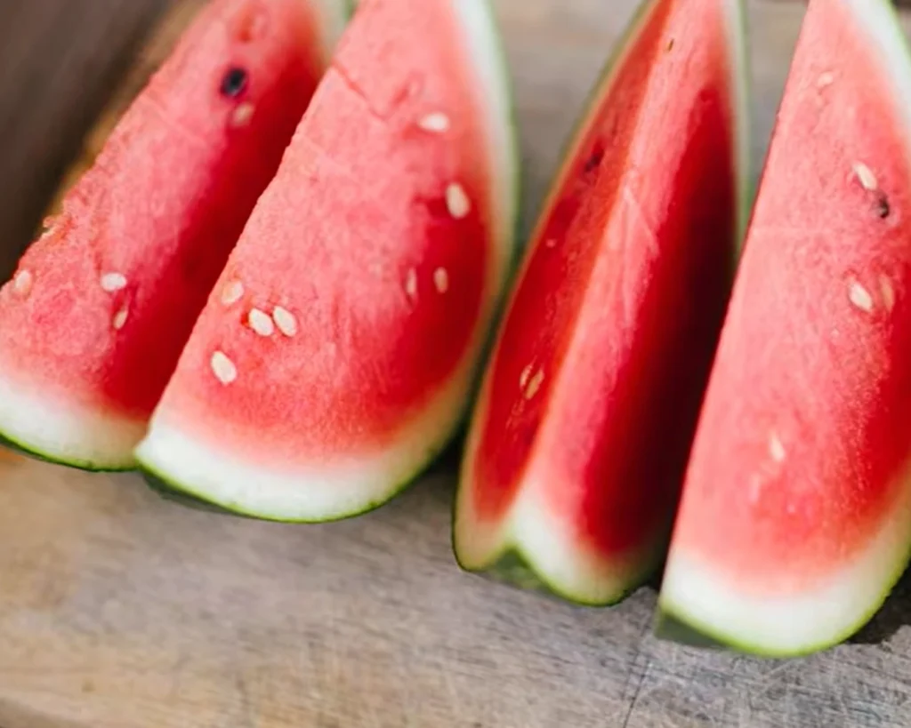 Watermelon is one of the best cleansing foods
